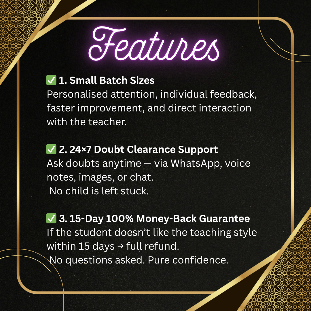 Crash Course : Class 10th Board Exam (2 Months) Full Support {Small Size Batch}